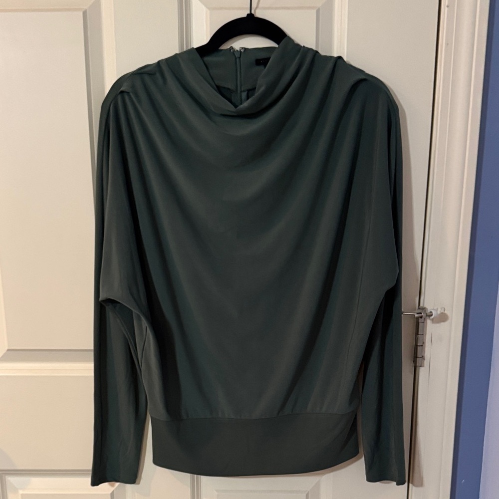 Ann Taylor Sage Green Top